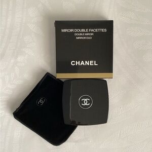 NEW CHANEL Black Compact Mirror